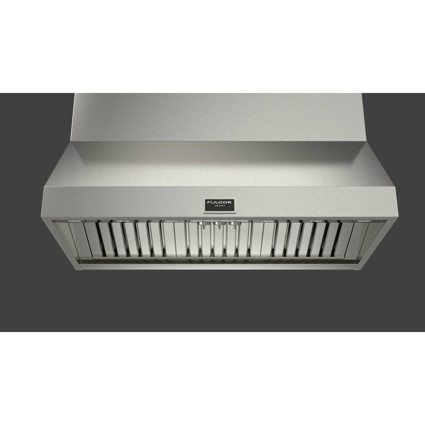 Fulgor Milano 48" Professional Wall Range Hood with Baffle Filters, Stainless Steel - F6PH48DS1 I Luxury Appliances Direct