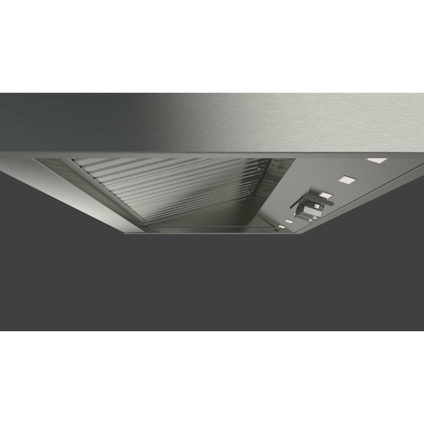 Fulgor Milano 48" Professional Wall Range Hood with Baffle Filters, Stainless Steel - F6PH48DS1 I Luxury Appliances Direct