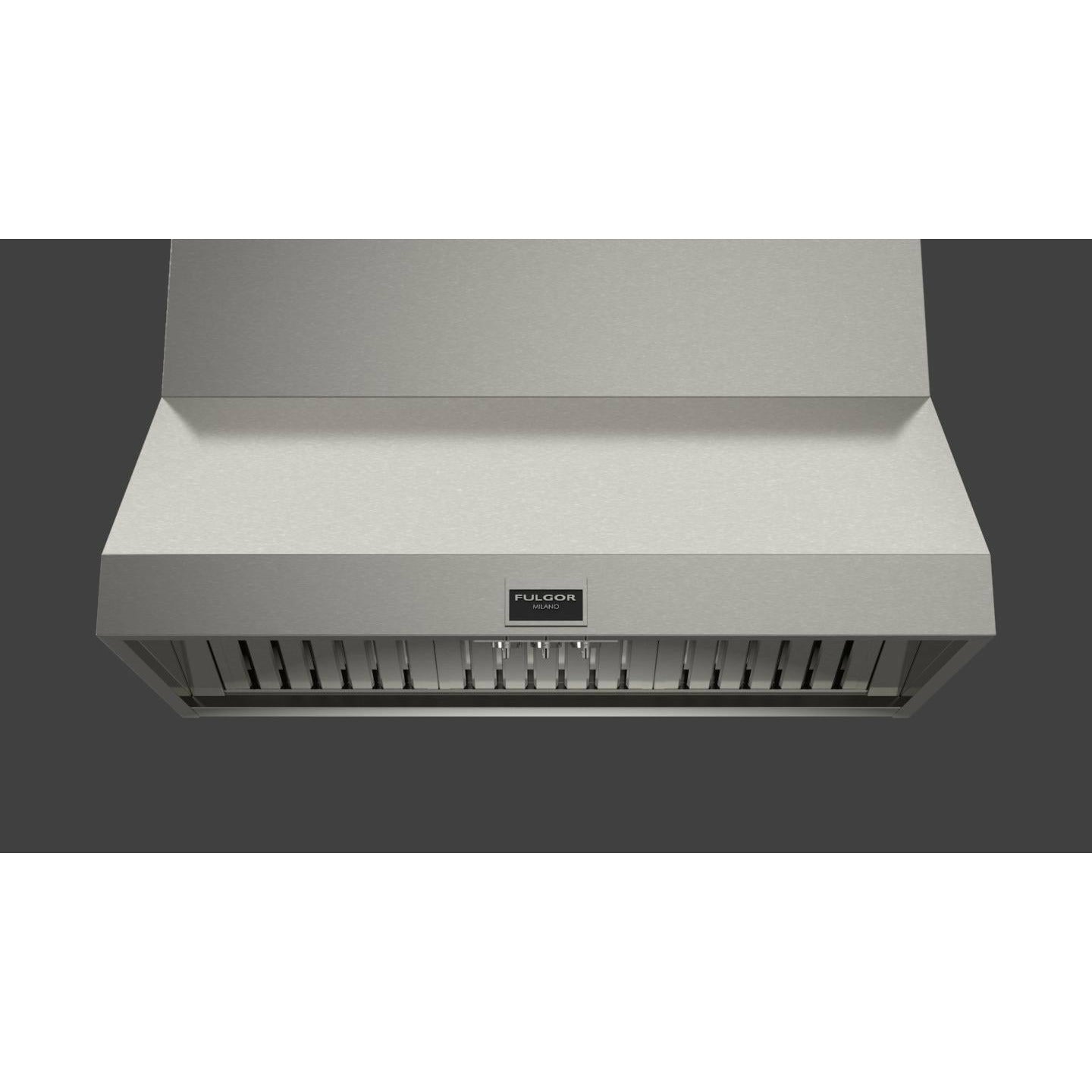 Fulgor Milano 48" Professional Wall Range Hood with Baffle Filters, Stainless Steel - F6PH48DS1 I Luxury Appliances Direct
