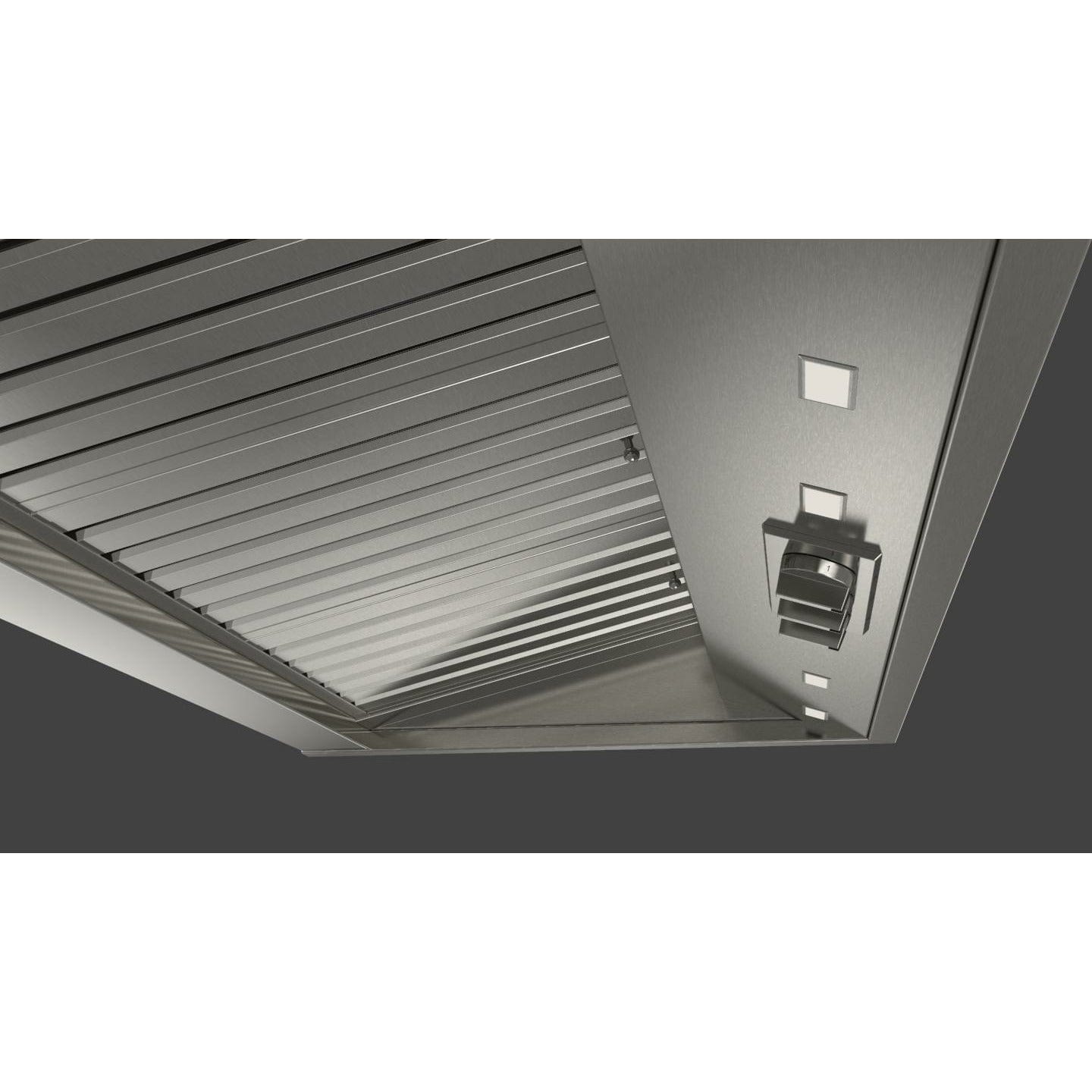 Fulgor Milano 48" Professional Wall Range Hood with Baffle Filters, Stainless Steel - F6PH48DS1 I Luxury Appliances Direct