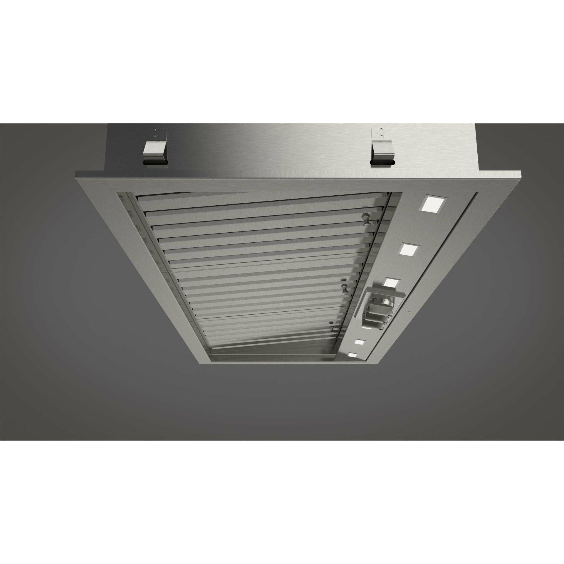 Fulgor Milano 48" Under Cabinet Range Hood with 4 + 4-Speed/1000 CFM Blower, Stainless Steel - F6BP46DS1 I Luxury Appliances Direct