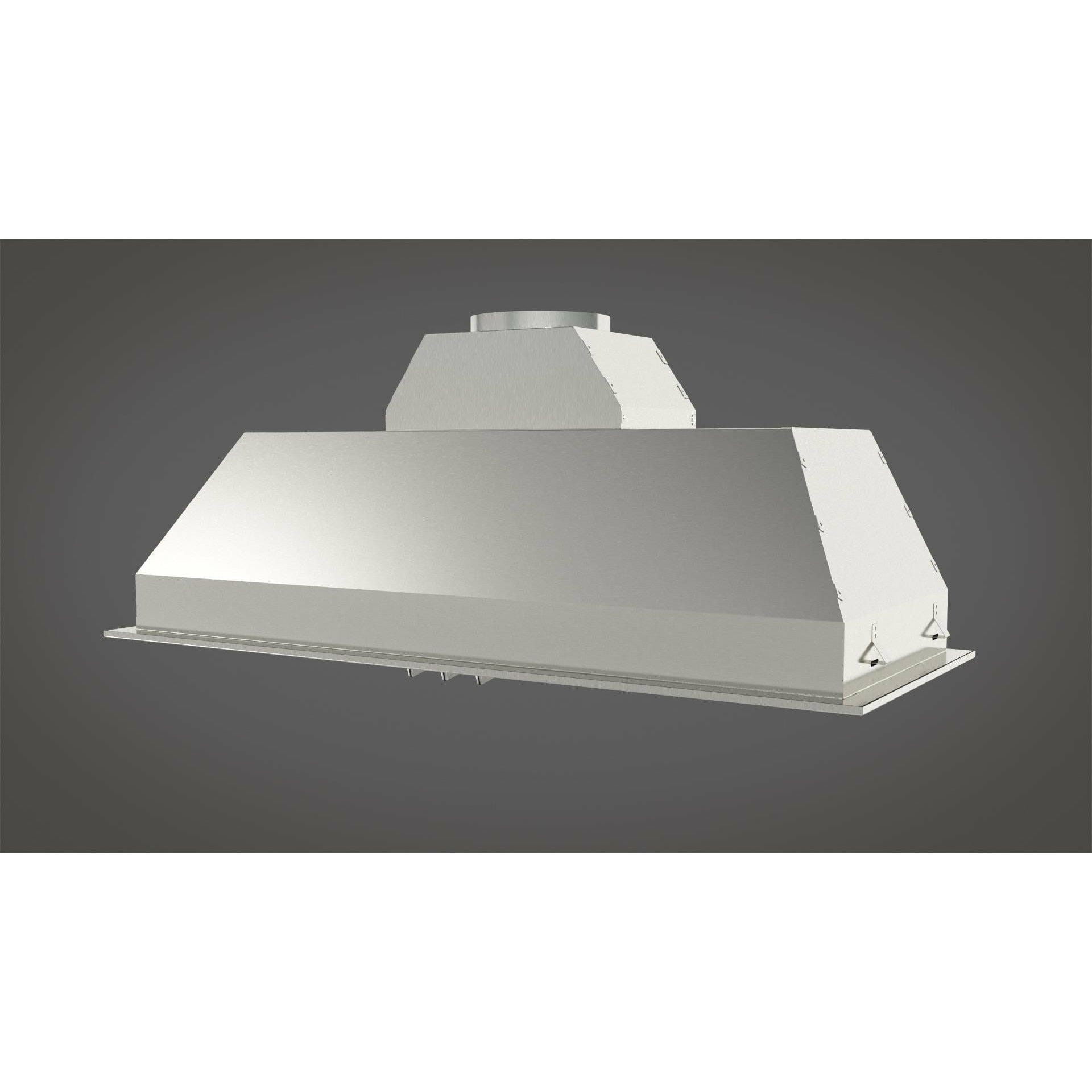 Fulgor Milano 48" Under Cabinet Range Hood with 4 + 4-Speed/1000 CFM Blower, Stainless Steel - F6BP46DS1 I Luxury Appliances Direct