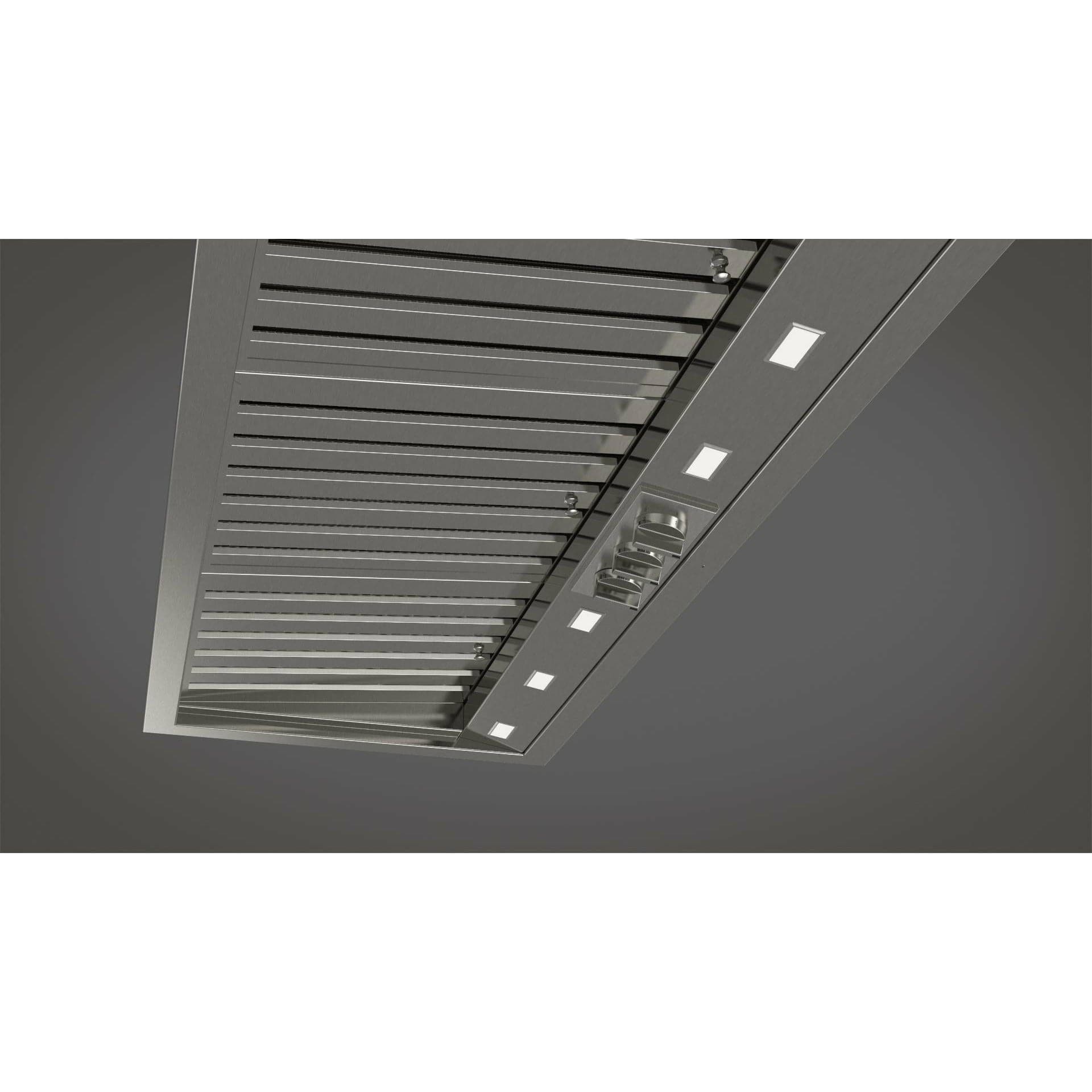 Fulgor Milano 48" Under Cabinet Range Hood with 4 + 4-Speed/1000 CFM Blower, Stainless Steel - F6BP46DS1 I Luxury Appliances Direct