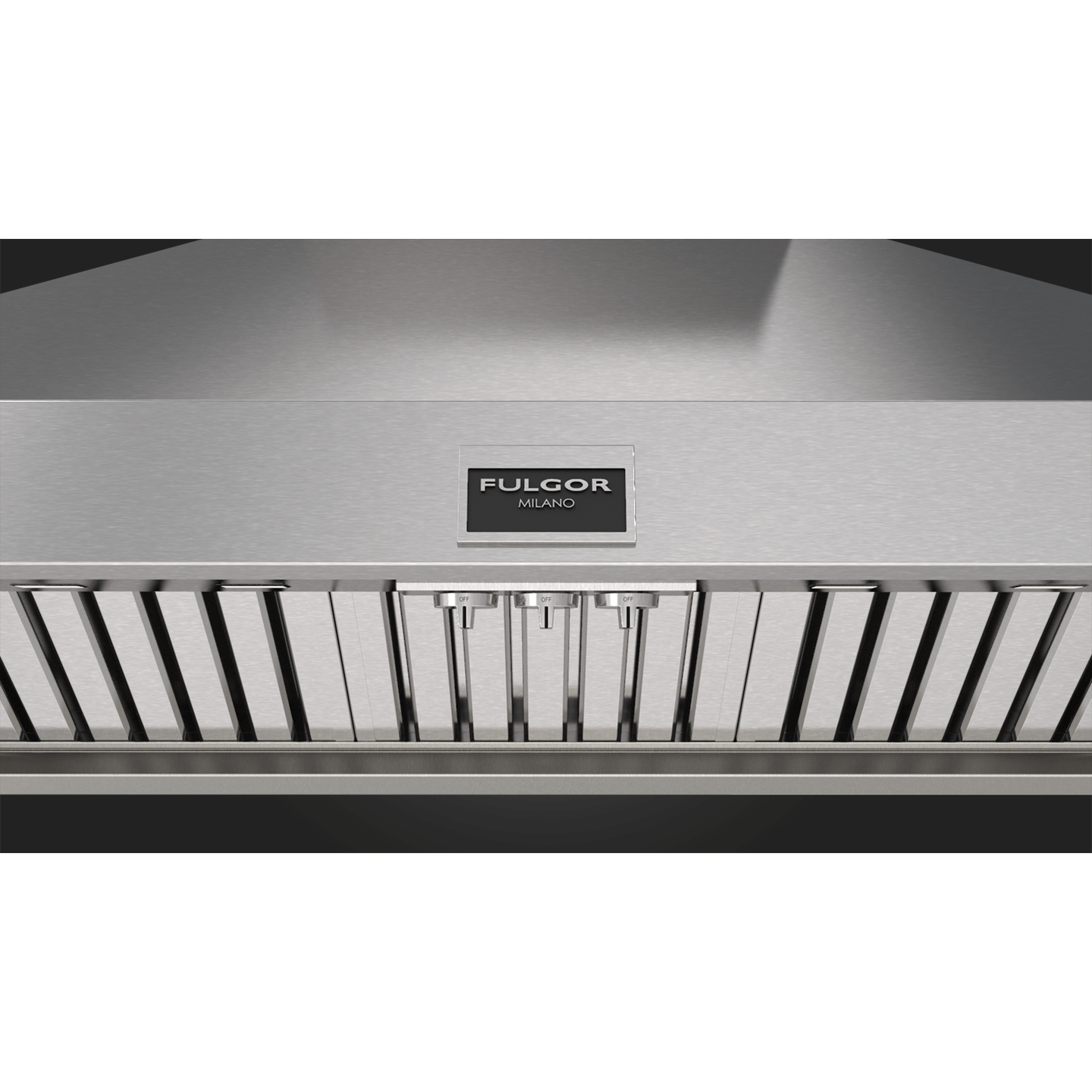 Fulgor Milano 48" Wall Mount Range Hood with 3-Speeds, 1000 CFM Blower Stainless Steel - F6PC48DS1 I Luxury Appliances Direct