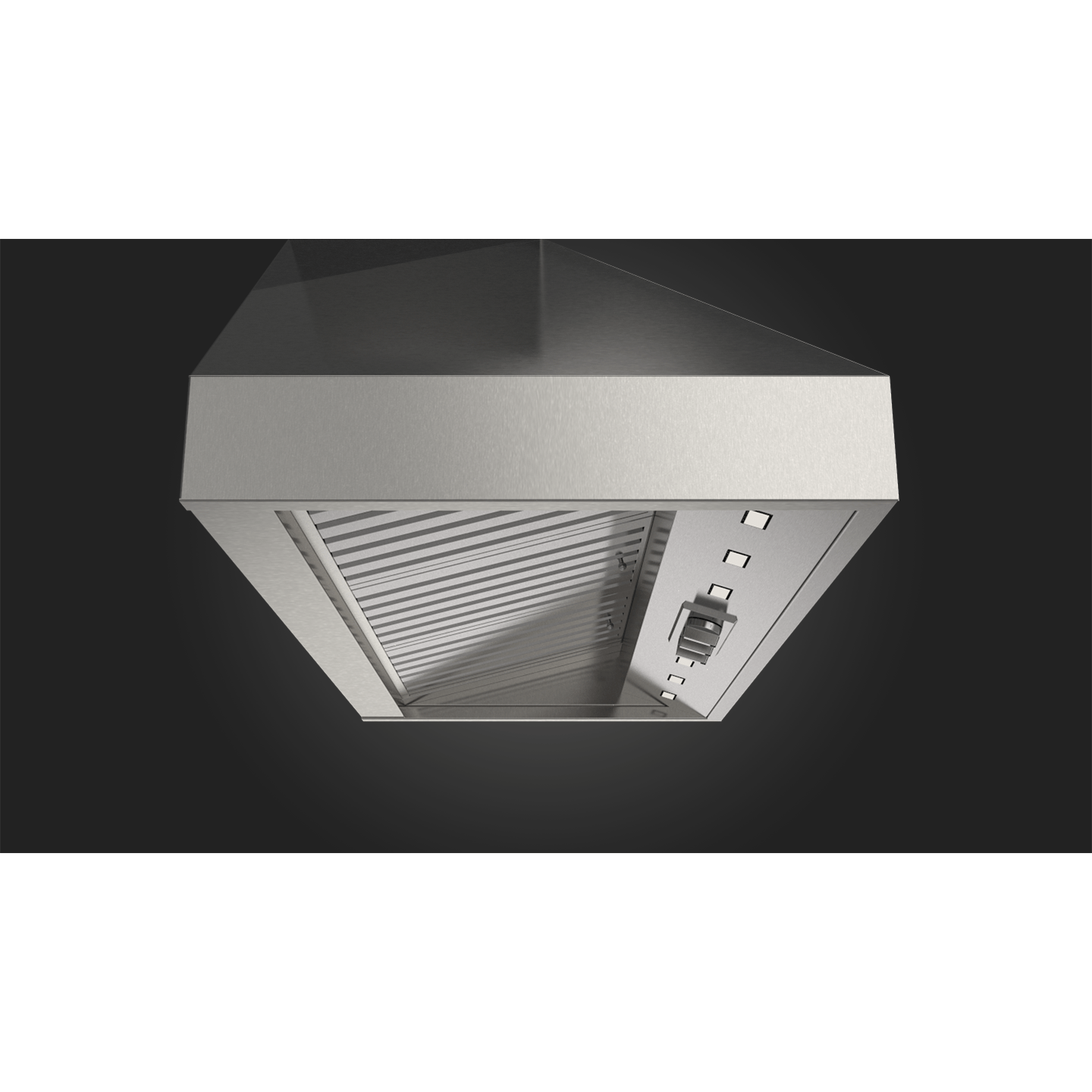 Fulgor Milano 48" Wall Mount Range Hood with 3-Speeds, 1000 CFM Blower Stainless Steel - F6PC48DS1 I Luxury Appliances Direct