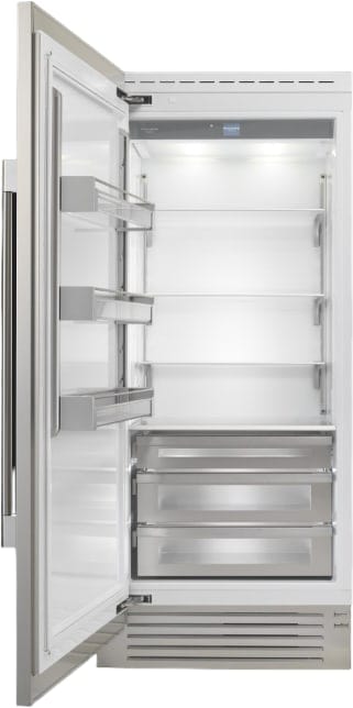 Fulgor Milano 700 Series 36" Built-In Column Freezer F7SFC36S1-L I Luxury Appliances Direct