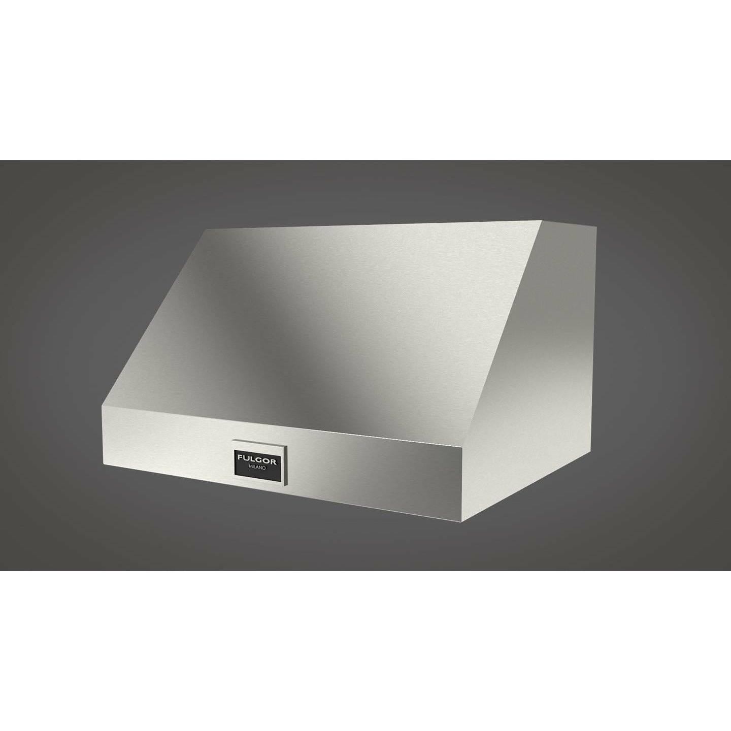 Fulgor Milano Package 30" Electric Wall Oven, 36" French Door Refrigerator, 30" Rangetop, 30" Wall Mount Hood and 24" Built-In Dishwasher - F6PSP30S1F6IRT304S1 I Luxury Appliances Direct