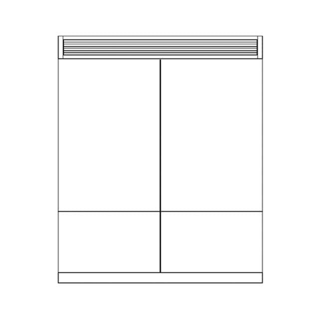 Fulgor Milano Sofia 1 Piece Joining Kit (Joining Strip, 72" One Piece Upper Grill & Toe Kick - REFSBSPRO72 I Luxury Appliances Direct