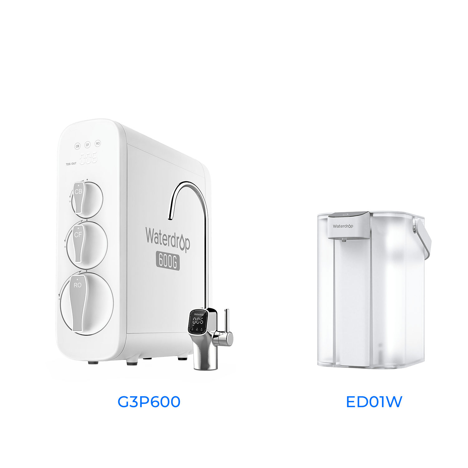 G3P600 Tankless Reverse Osmosis System - Waterdrop G3P600 Bundles I Luxury Appliances Direct
