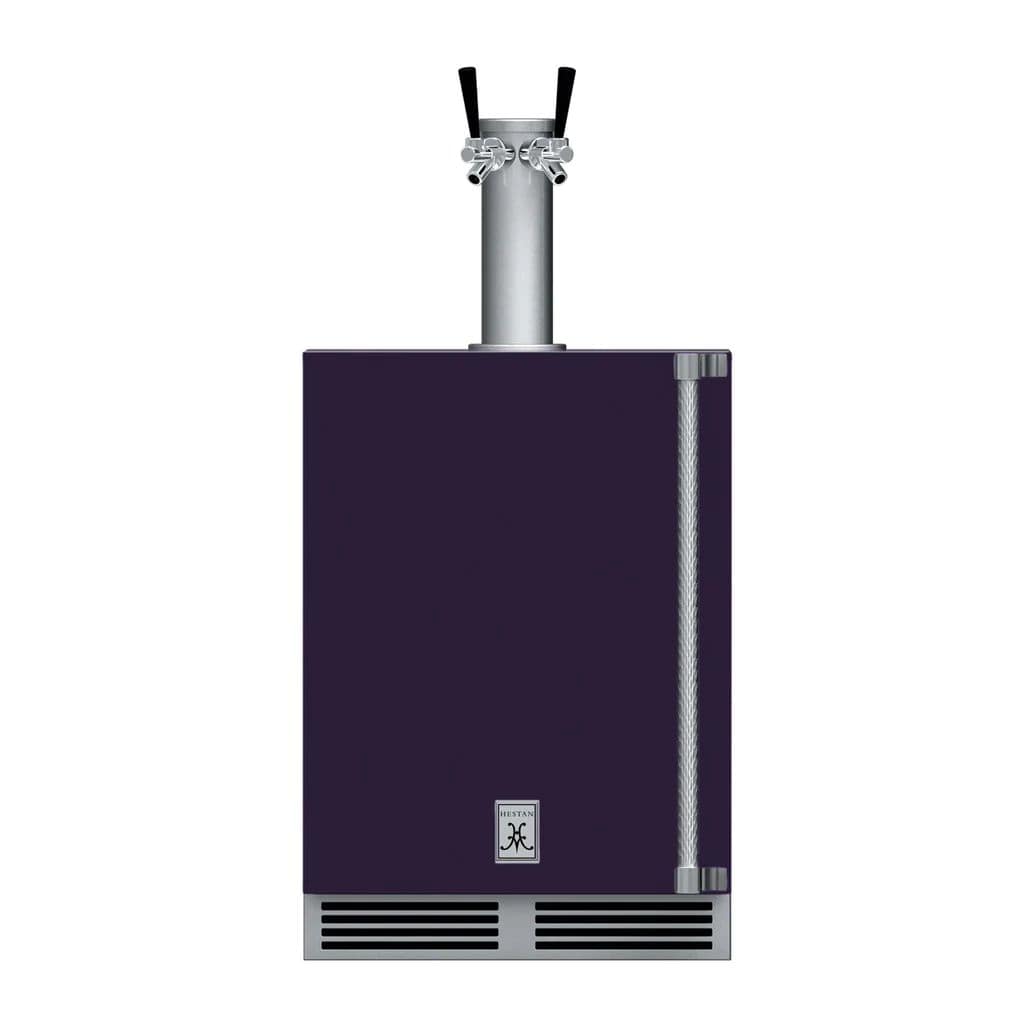 Hestan 24" Undercounter Double Faucet Beer Dispenser - GFDS Series I Luxury Appliances Direct