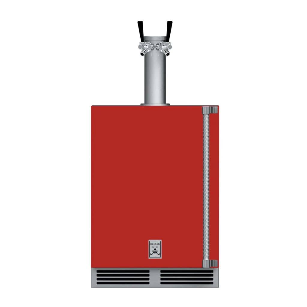 Hestan 24" Undercounter Double Faucet Beer Dispenser - GFDS Series I Luxury Appliances Direct