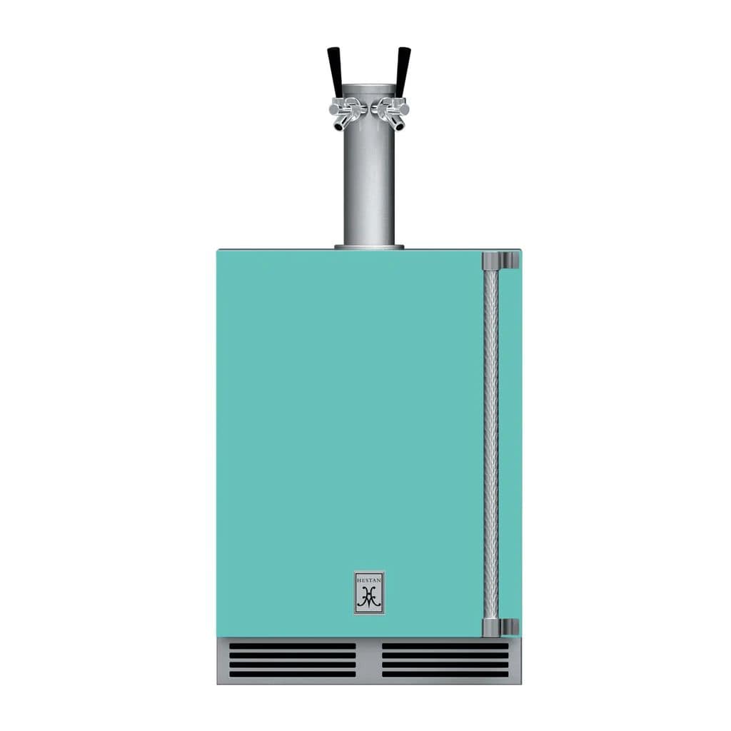 Hestan 24" Undercounter Double Faucet Beer Dispenser - GFDS Series I Luxury Appliances Direct