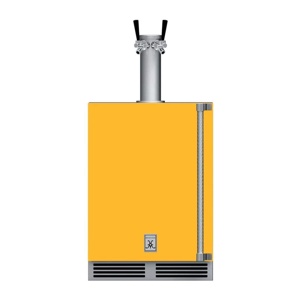 Hestan 24" Undercounter Double Faucet Beer Dispenser - GFDS Series I Luxury Appliances Direct