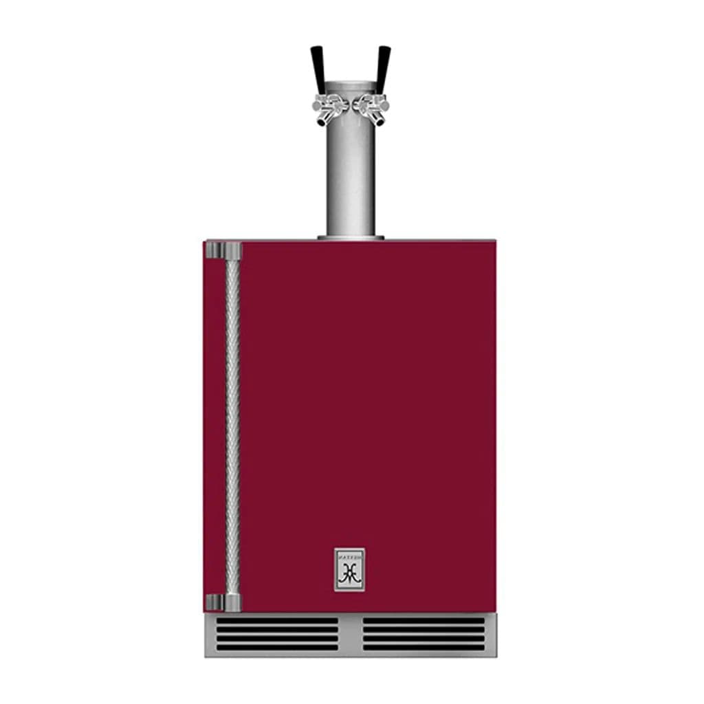 Hestan 24" Undercounter Double Faucet Beer Dispenser - GFDS Series I Luxury Appliances Direct