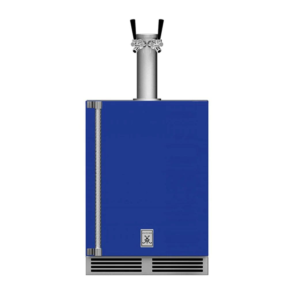 Hestan 24" Undercounter Double Faucet Beer Dispenser - GFDS Series I Luxury Appliances Direct