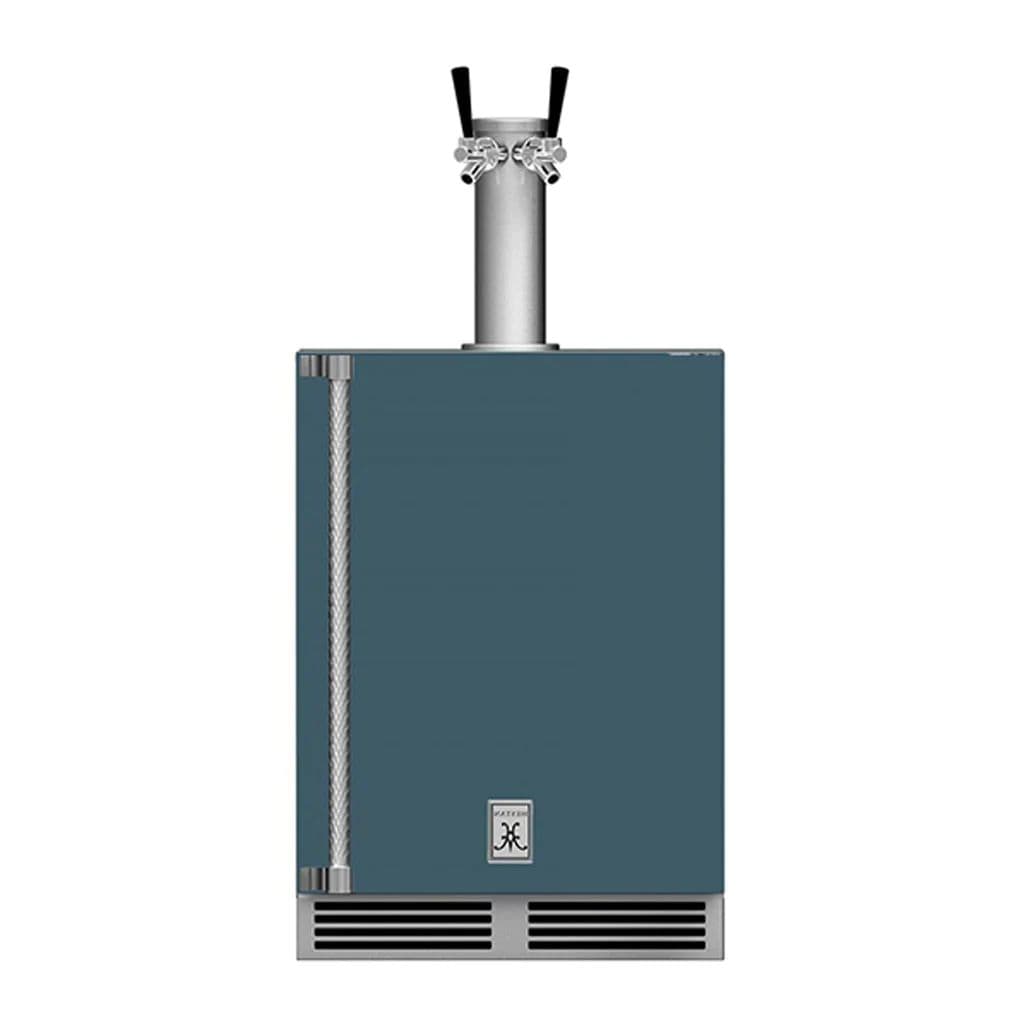 Hestan 24" Undercounter Double Faucet Beer Dispenser - GFDS Series I Luxury Appliances Direct