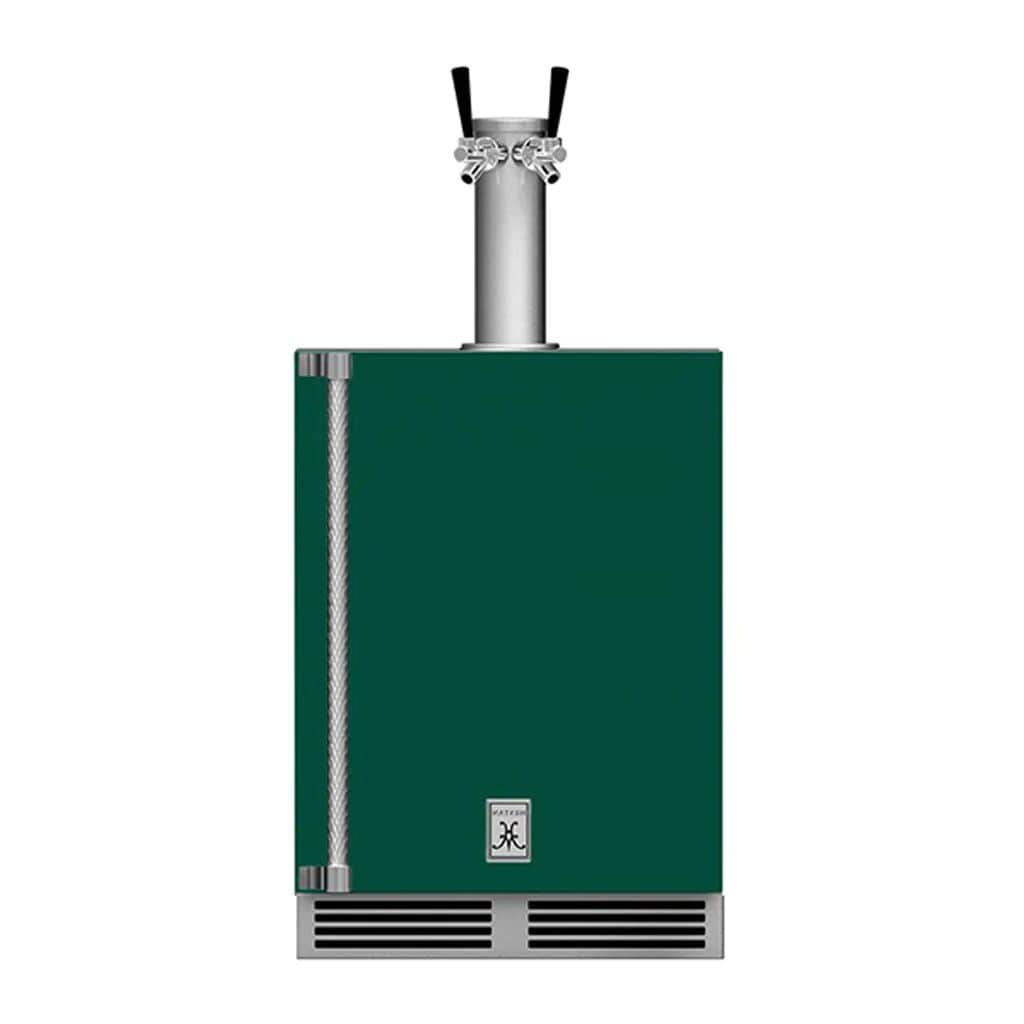 Hestan 24" Undercounter Double Faucet Beer Dispenser - GFDS Series I Luxury Appliances Direct