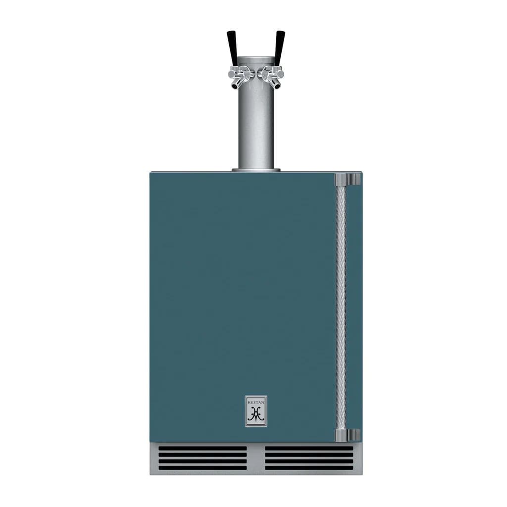 Hestan 24" Undercounter Double Faucet Beer Dispenser - GFDS Series I Luxury Appliances Direct