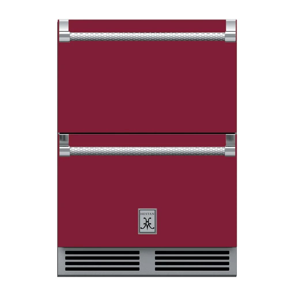 Hestan 24" Undercounter Refrigerator Drawer and Freezer Drawer - GRF Series I Luxury Appliances Direct