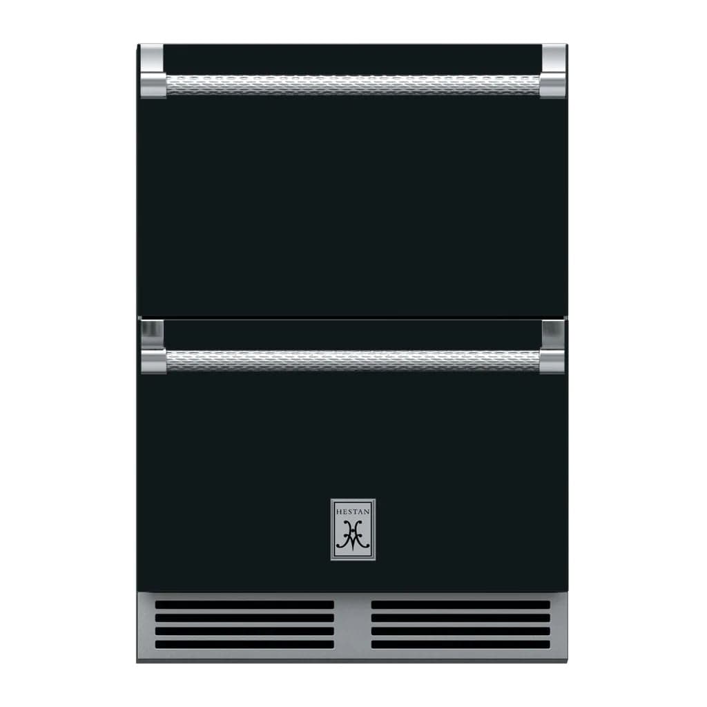Hestan 24" Undercounter Refrigerator Drawer and Freezer Drawer - GRF Series I Luxury Appliances Direct