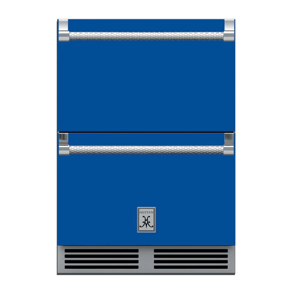 Hestan 24" Undercounter Refrigerator Drawer and Freezer Drawer - GRF Series I Luxury Appliances Direct