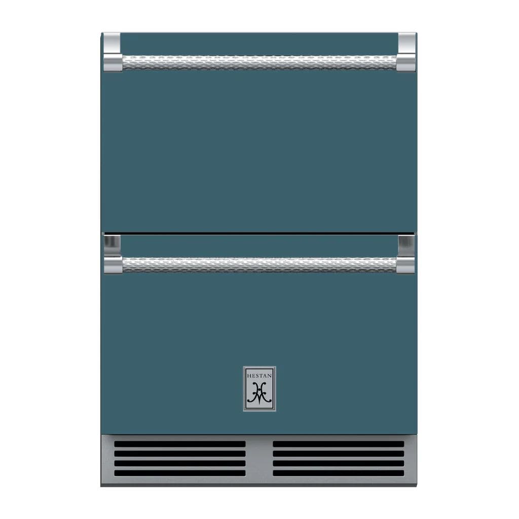 Hestan 24" Undercounter Refrigerator Drawer and Freezer Drawer - GRF Series I Luxury Appliances Direct