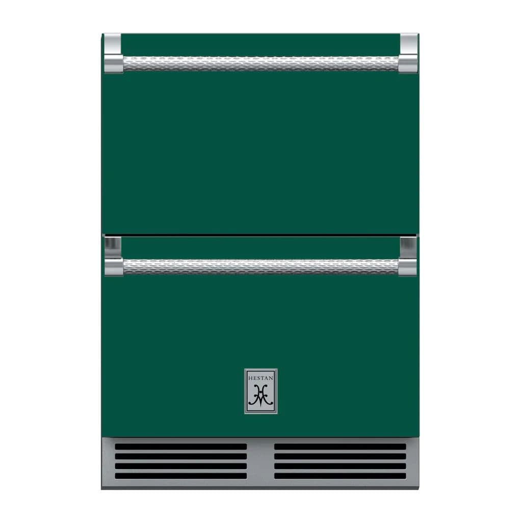 Hestan 24" Undercounter Refrigerator Drawer and Freezer Drawer - GRF Series I Luxury Appliances Direct