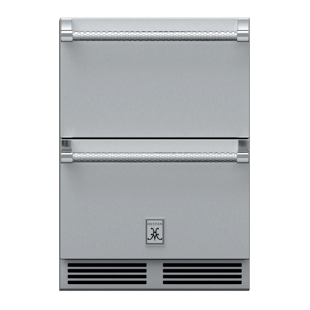 Hestan 24" Undercounter Refrigerator Drawer and Freezer Drawer - GRF Series I Luxury Appliances Direct