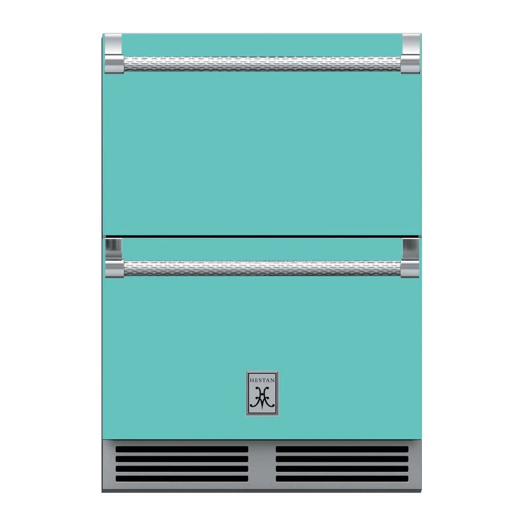 Hestan 24" Undercounter Refrigerator Drawer and Freezer Drawer - GRF Series I Luxury Appliances Direct