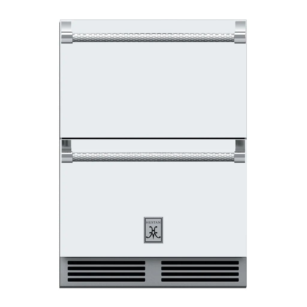 Hestan 24" Undercounter Refrigerator Drawer and Freezer Drawer - GRF Series I Luxury Appliances Direct