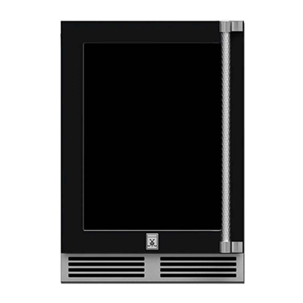 Hestan 24" Undercounter Refrigerator (Glass Door) - GRGR Series I Luxury Appliances Direct