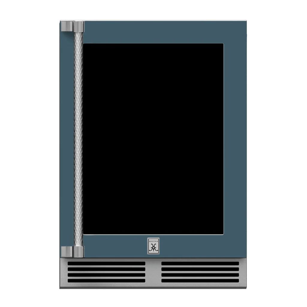 Hestan 24" Undercounter Refrigerator (Glass Door) - GRGR Series I Luxury Appliances Direct