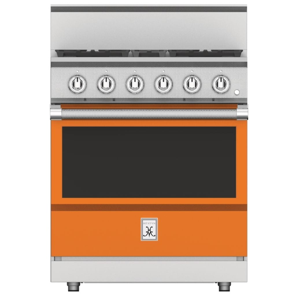 Hestan 30" 4-Burner All Gas Range - KRG Series I Luxury Appliances Direct