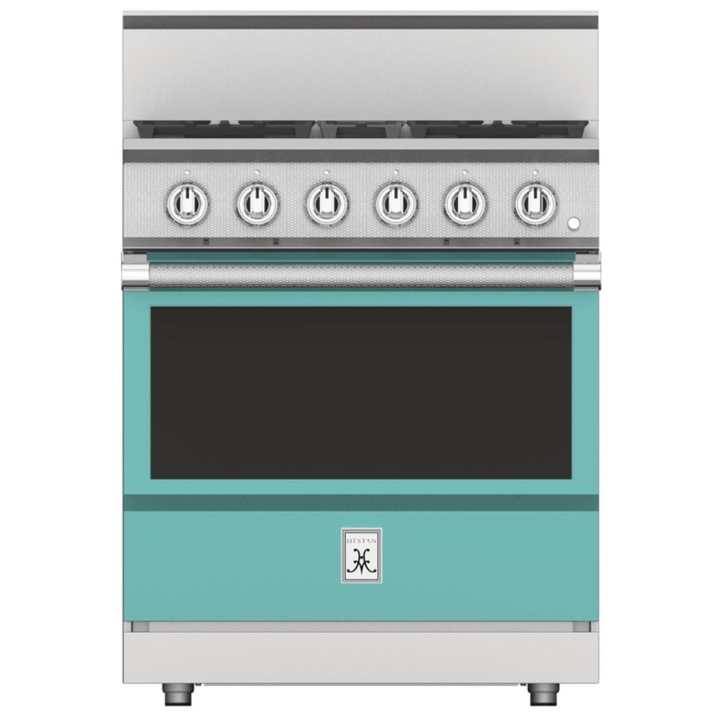 Hestan 30" 4-Burner All Gas Range - KRG Series I Luxury Appliances Direct