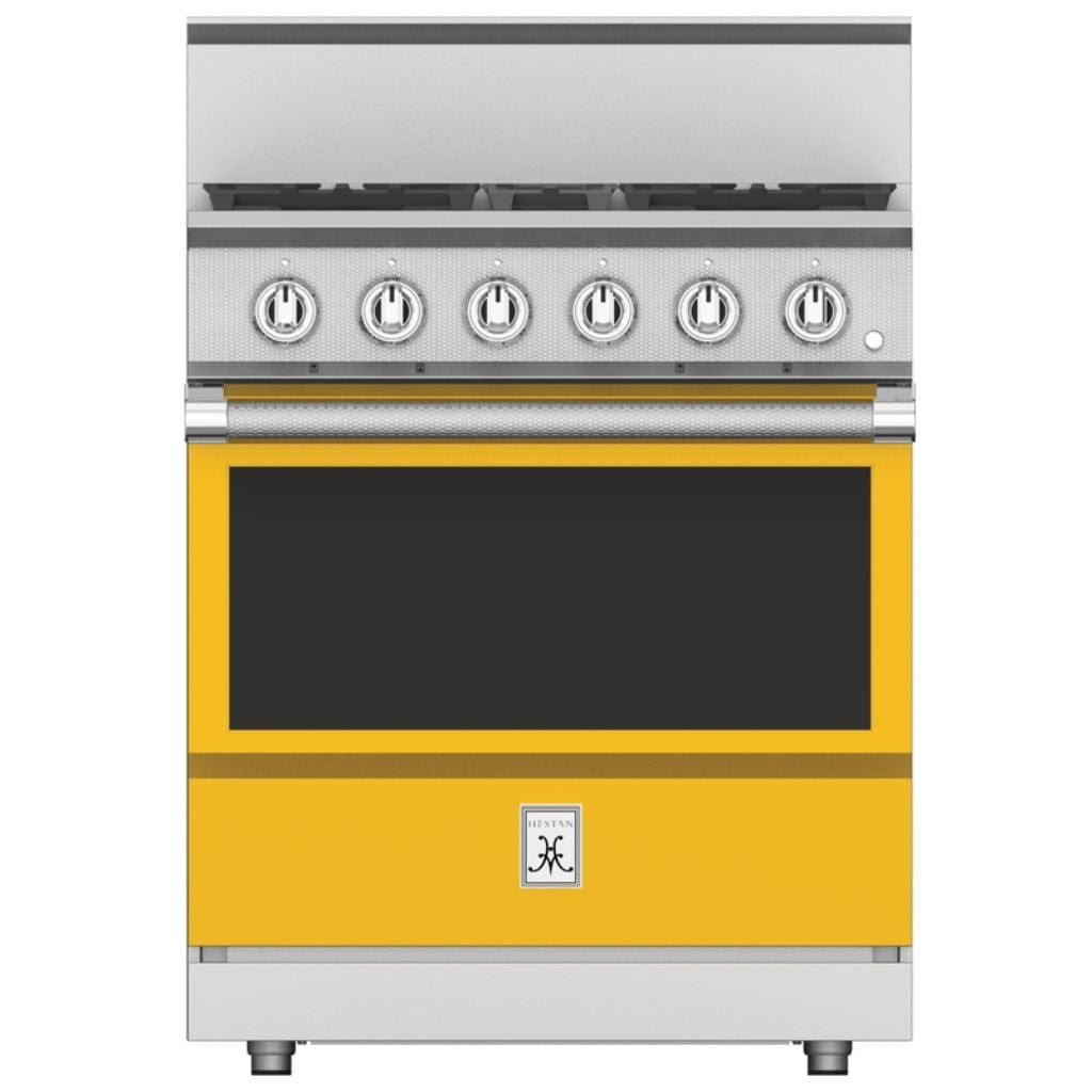 Hestan 30" 4-Burner All Gas Range - KRG Series I Luxury Appliances Direct