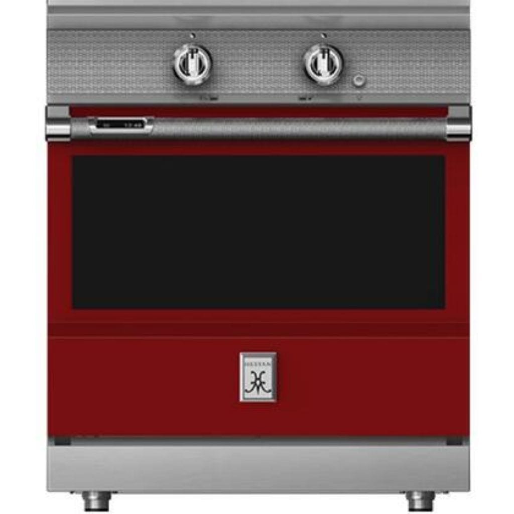 Hestan 30" Freestanding Electric Induction Range with 4 Elements I Luxury Appliances Direct