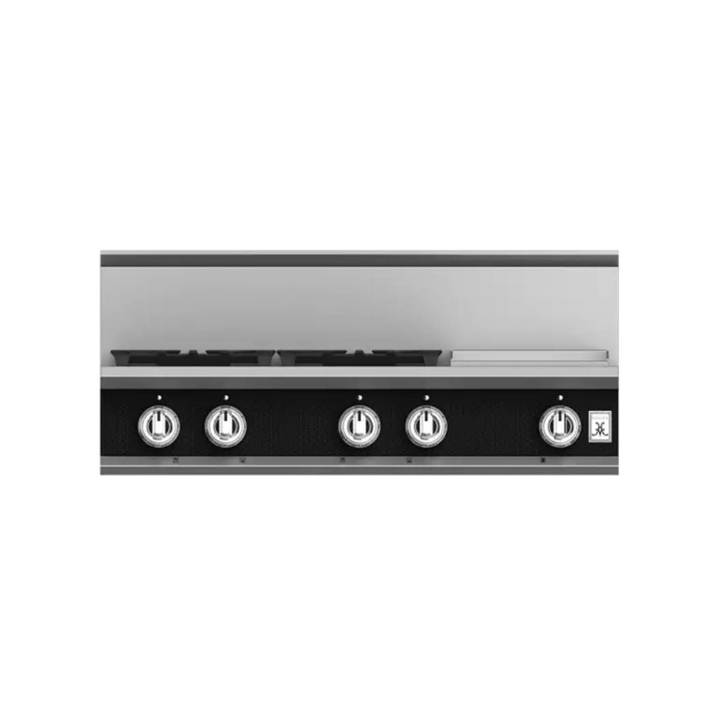 Hestan 36" 4-Burner Rangetop with 12" Griddle - KRT Series I Luxury Appliances Direct