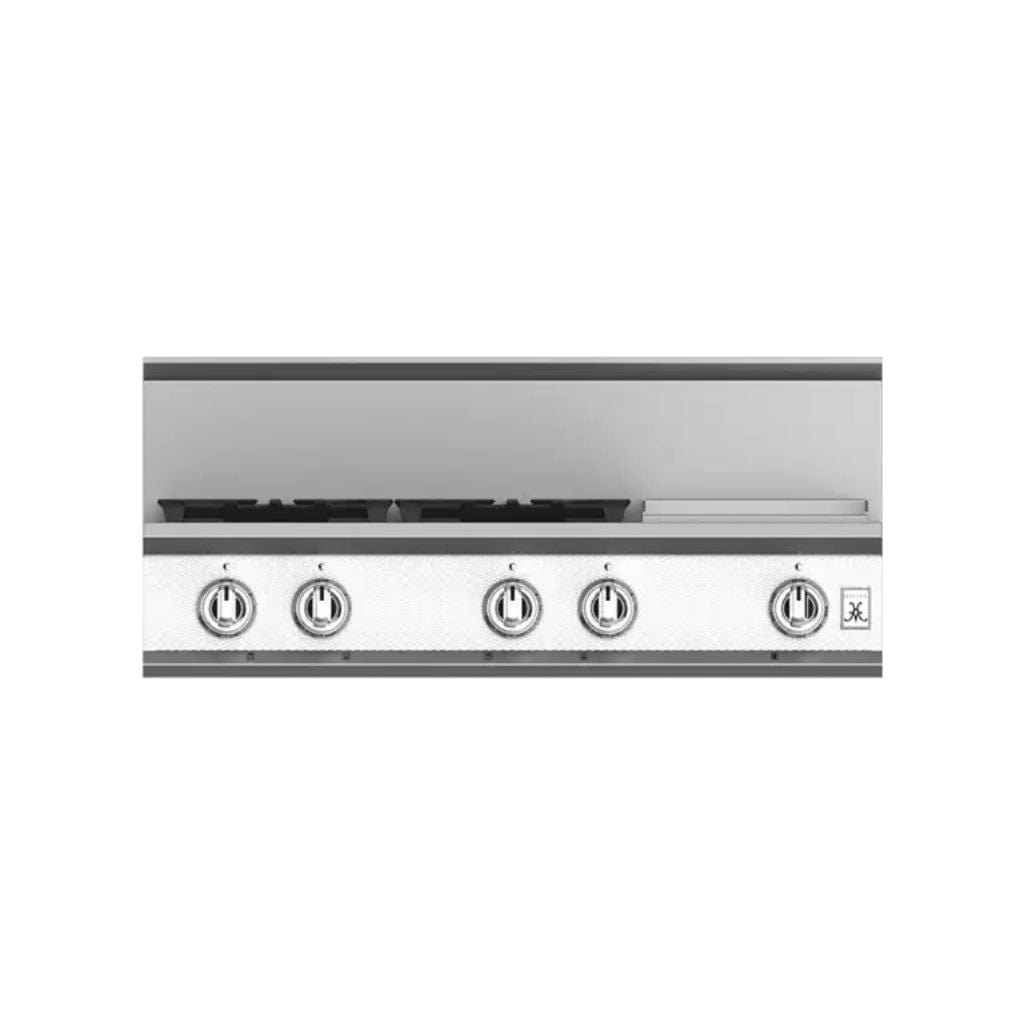 Hestan 36" 4-Burner Rangetop with 12" Griddle - KRT Series I Luxury Appliances Direct