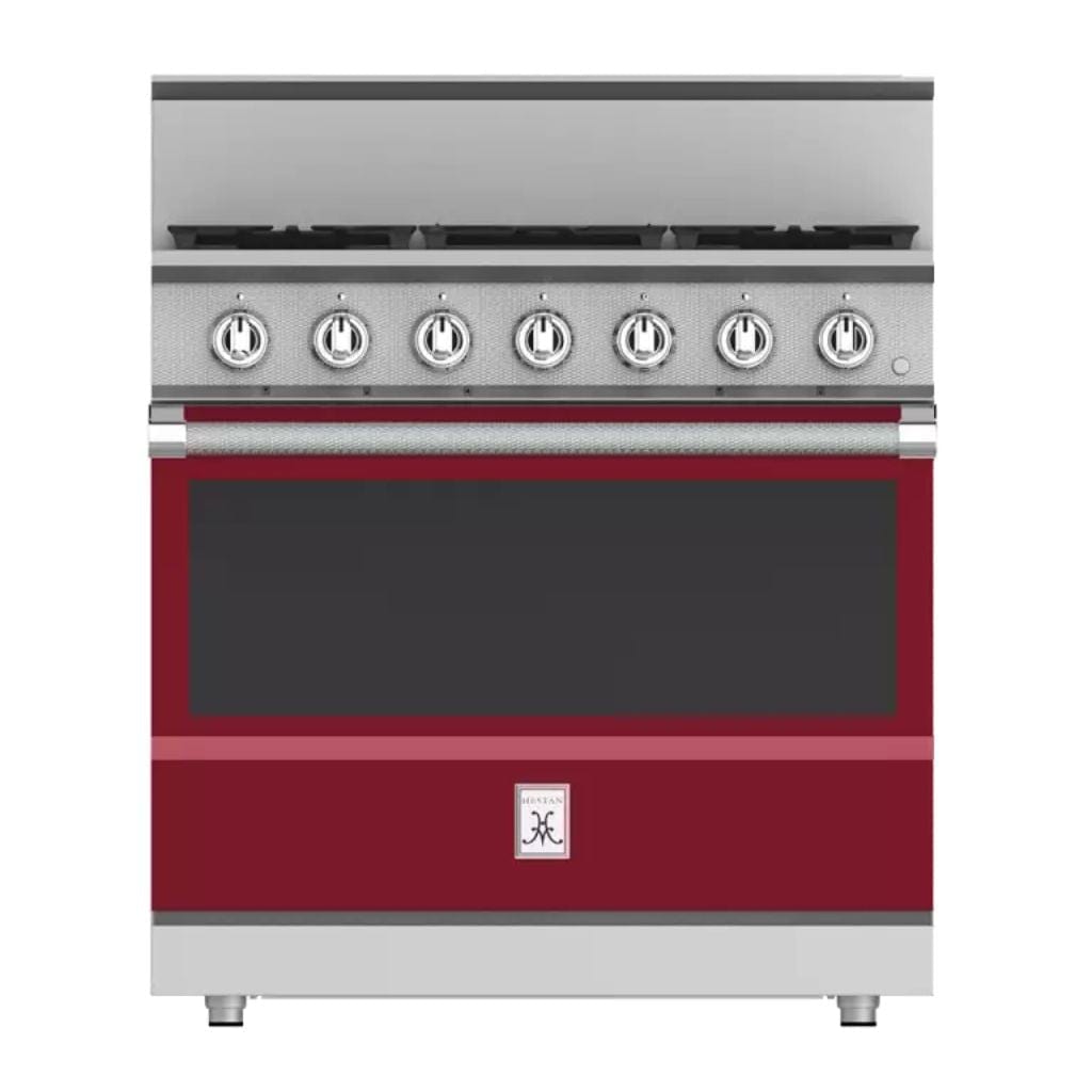 Hestan 36" 5-Burner All Gas Range - KRG Series I Luxury Appliances Direct