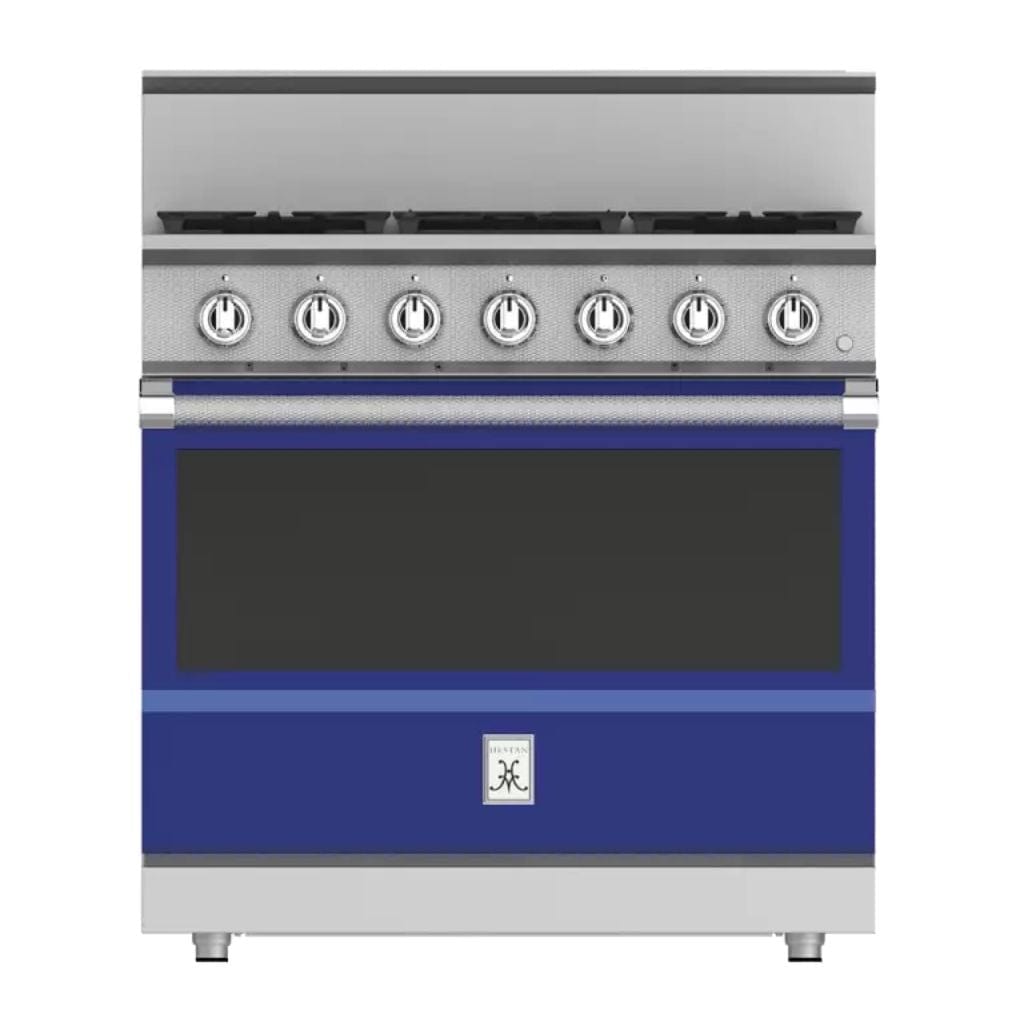 Hestan 36" 5-Burner All Gas Range - KRG Series I Luxury Appliances Direct