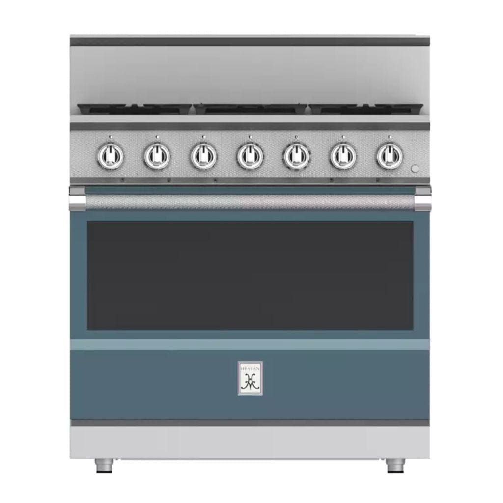 Hestan 36" 5-Burner All Gas Range - KRG Series I Luxury Appliances Direct