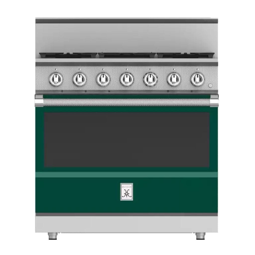 Hestan 36" 5-Burner All Gas Range - KRG Series I Luxury Appliances Direct