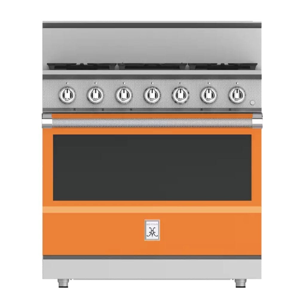 Hestan 36" 5-Burner All Gas Range - KRG Series I Luxury Appliances Direct