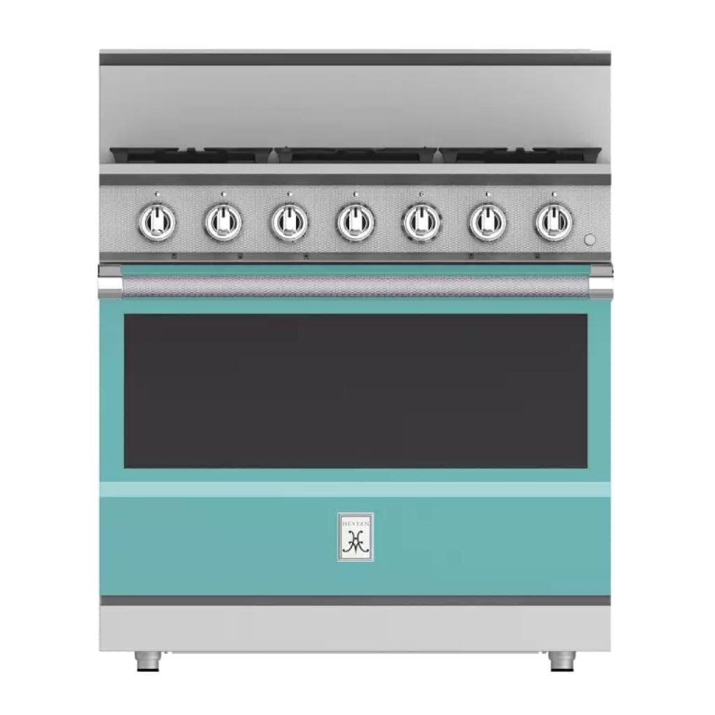 Hestan 36" 5-Burner All Gas Range - KRG Series I Luxury Appliances Direct