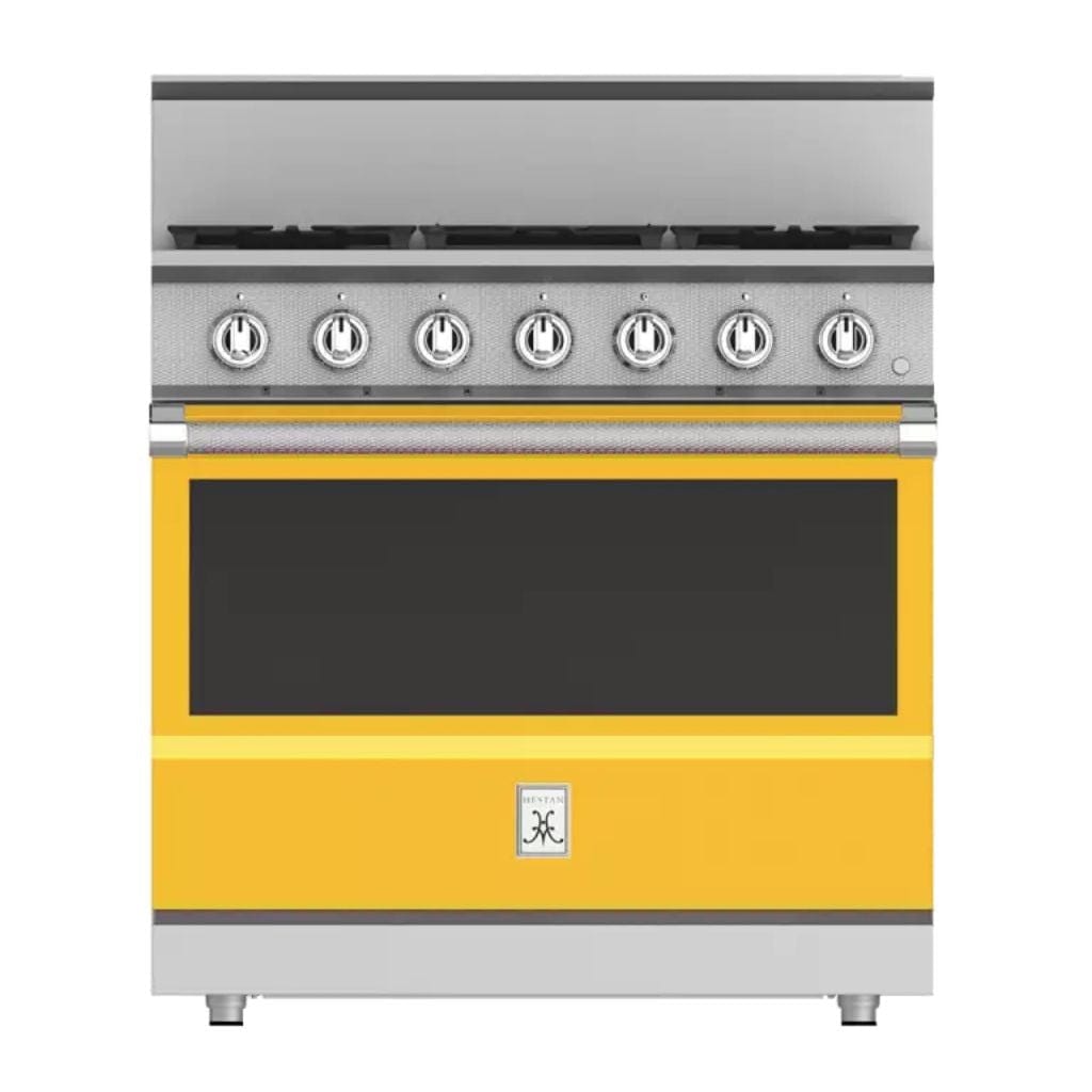 Hestan 36" 5-Burner All Gas Range - KRG Series I Luxury Appliances Direct