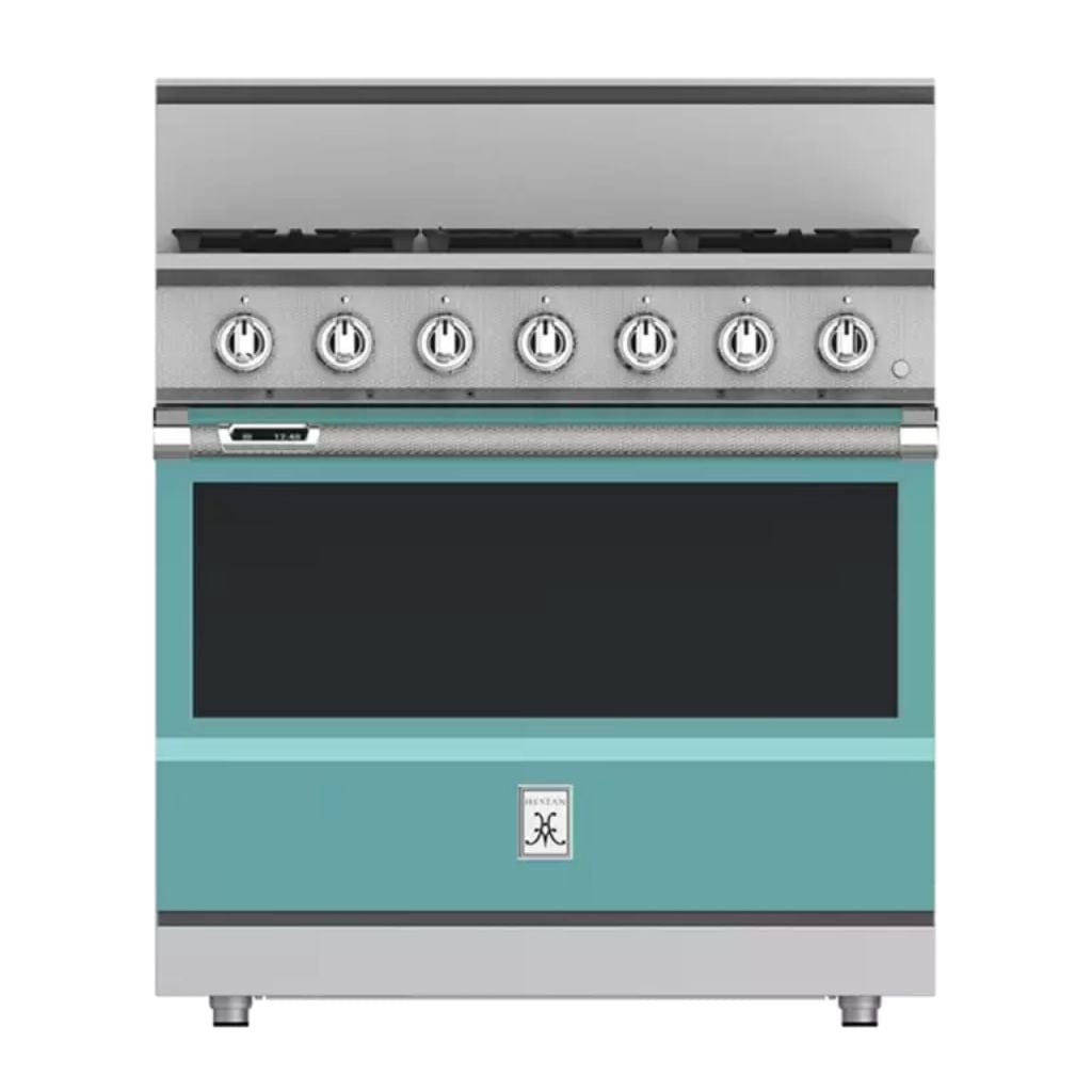 Hestan 36" 5-Burner Dual Fuel Range - KRD Series I Luxury Appliances Direct