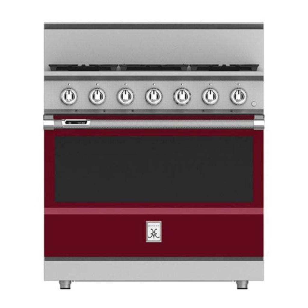 Hestan 36" 5-Burner Smart Gas Range I Luxury Appliances Direct