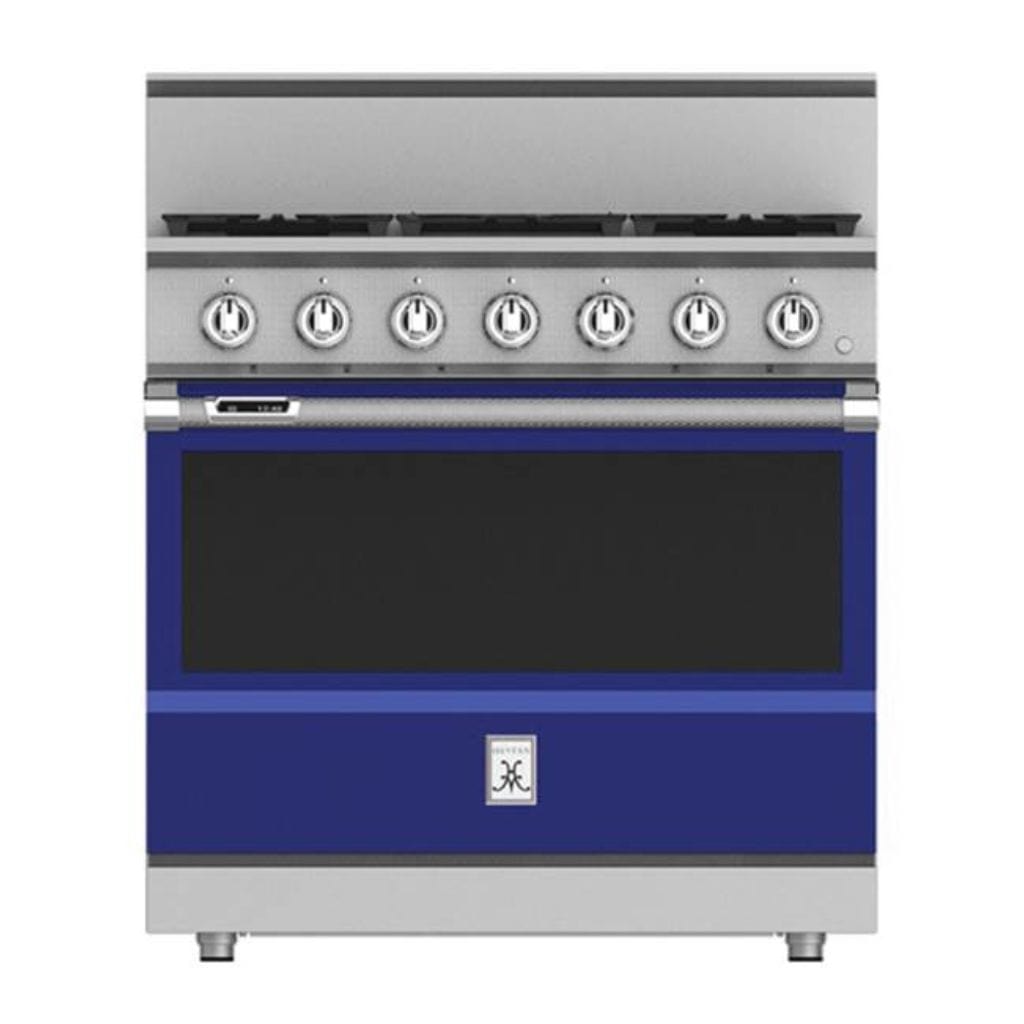Hestan 36" 5-Burner Smart Gas Range I Luxury Appliances Direct