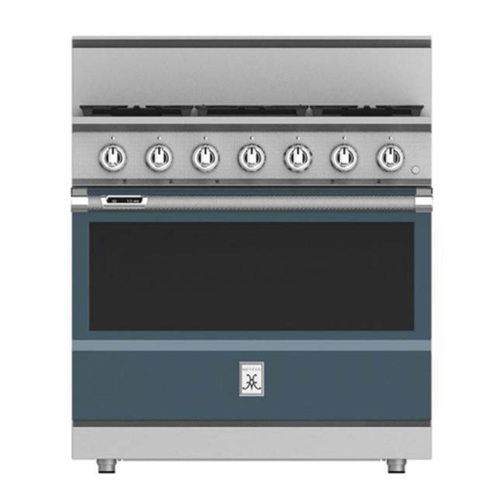 Hestan 36" 5-Burner Smart Gas Range I Luxury Appliances Direct