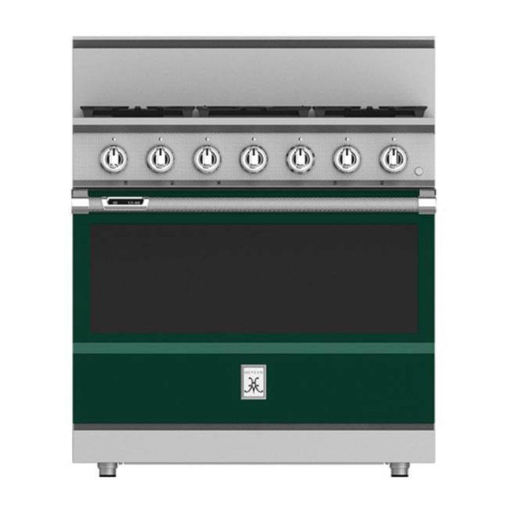 Hestan 36" 5-Burner Smart Gas Range I Luxury Appliances Direct